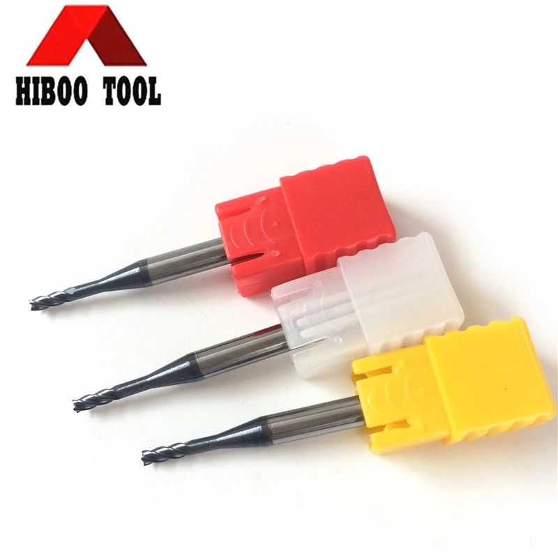 Handy HRC55 Coated Solid Carbide Long Neck End Mill for Machine Tool