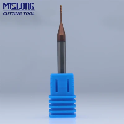 Micro End Mill de cuello largo Mts 55 HRC